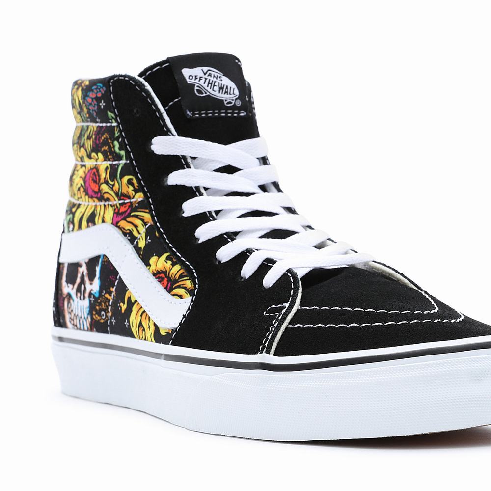 Tenis Botas Vans Sk8-Hi Hombre Negras | GVJ534860