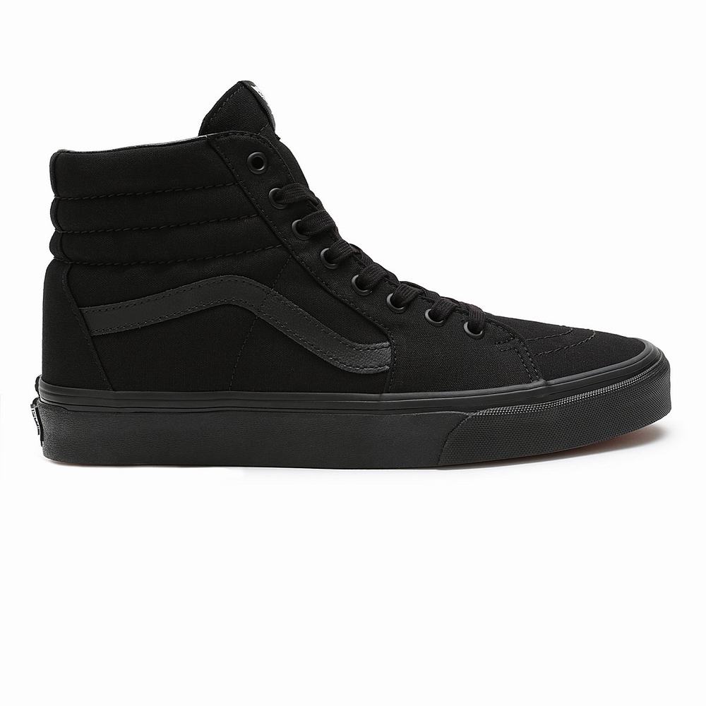 Tenis Botas Vans Sk8-Hi Hombre Negras | IGZ134586