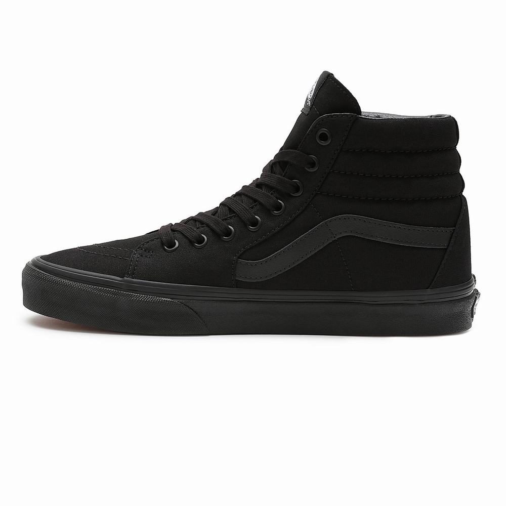 Tenis Botas Vans Sk8-Hi Hombre Negras | IGZ134586