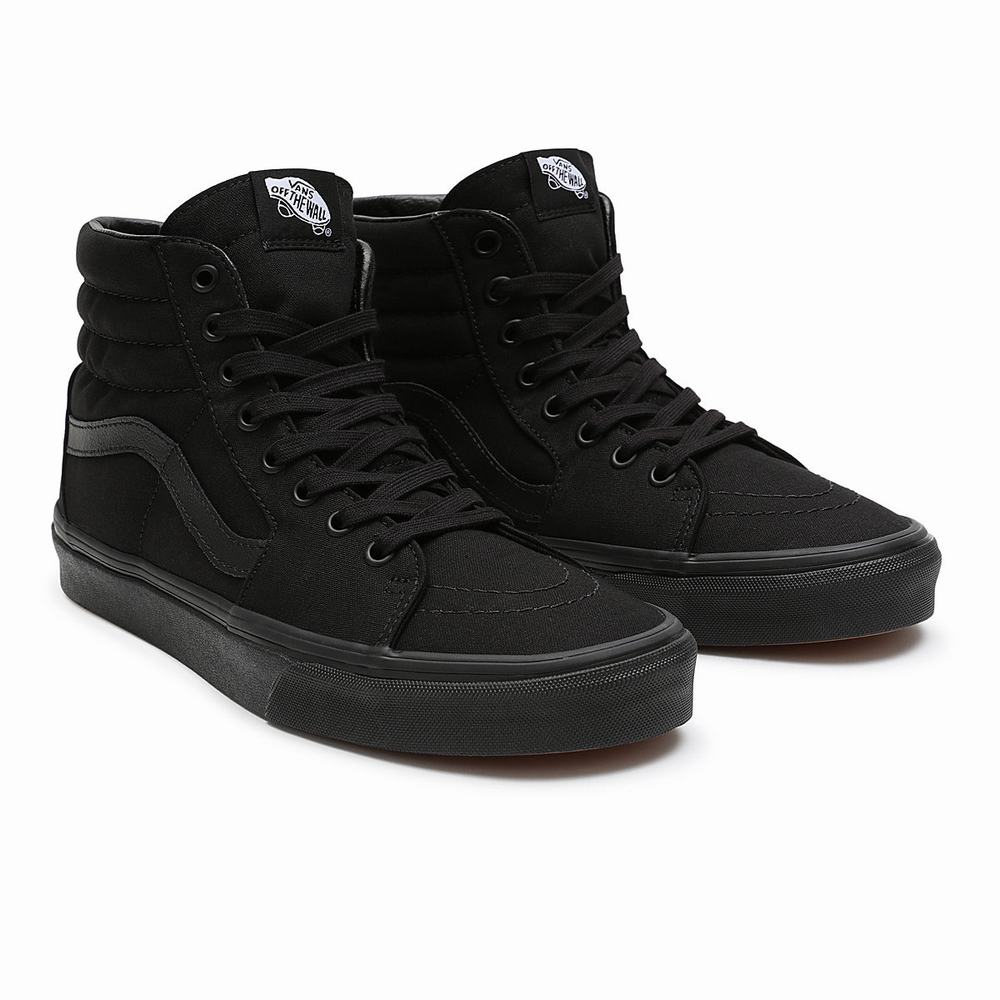 Tenis Botas Vans Sk8-Hi Hombre Negras | IGZ134586