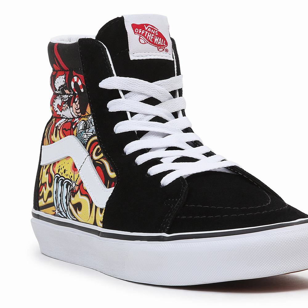 Tenis Botas Vans Sk8-Hi Hombre Negras | KVH491265