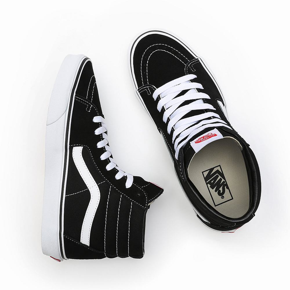 Tenis Botas Vans Sk8-Hi Hombre Negras | NWY504382