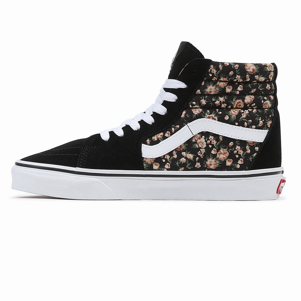 Tenis Botas Vans Sk8-Hi Hombre Negras | OFT612398