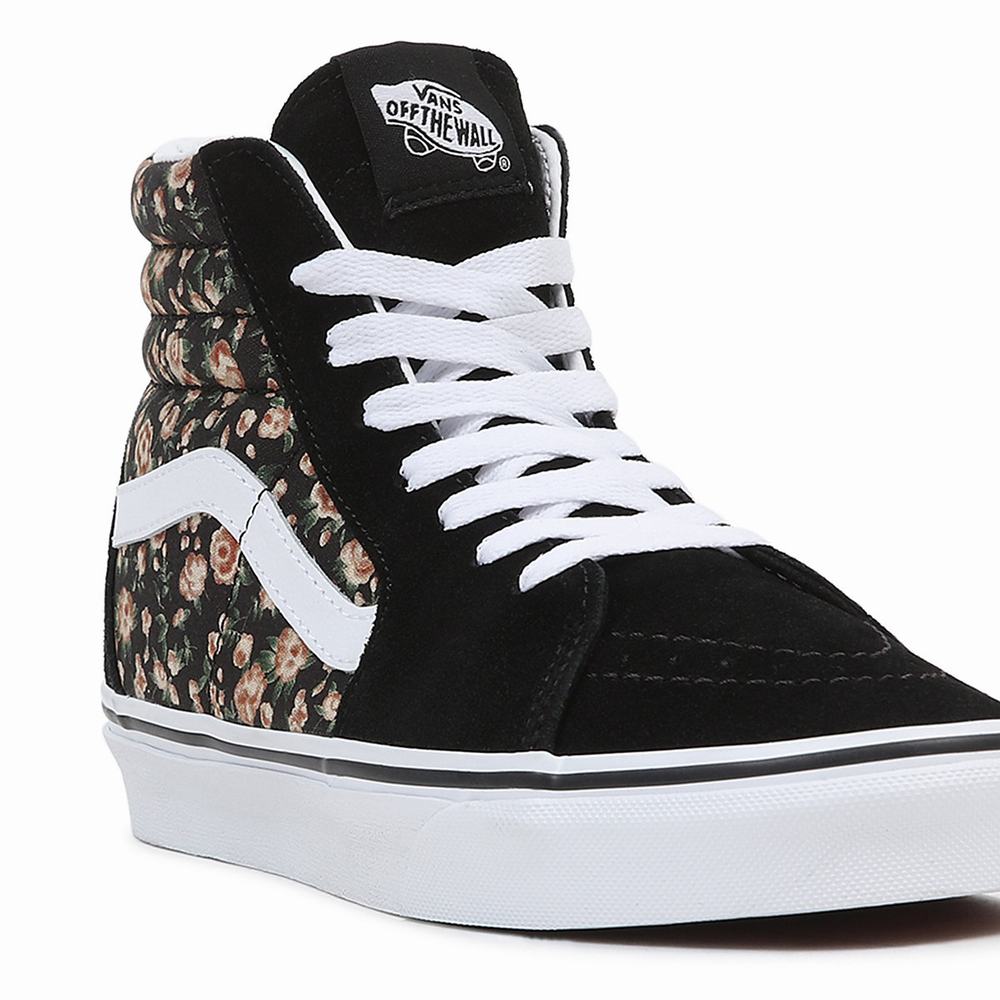 Tenis Botas Vans Sk8-Hi Hombre Negras | OFT612398