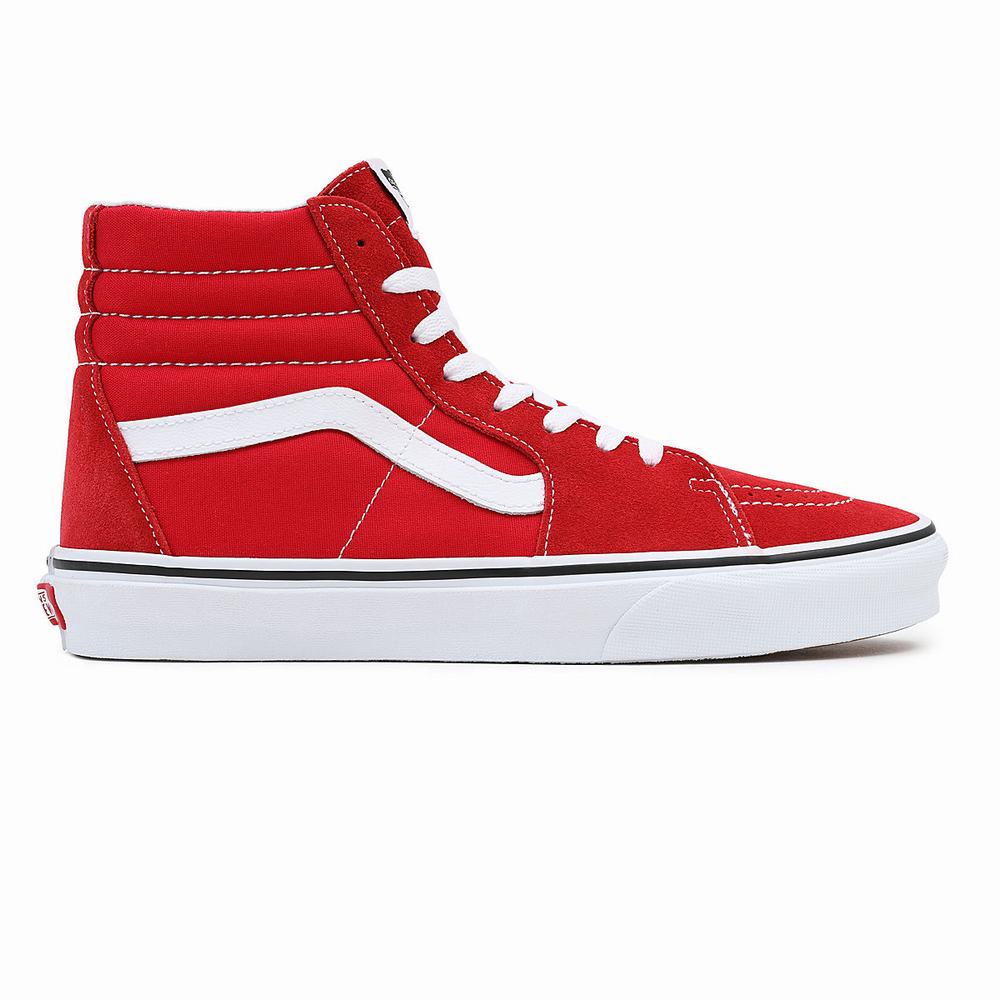 Tenis Botas Vans Sk8-Hi Hombre Rojas | GLK759486