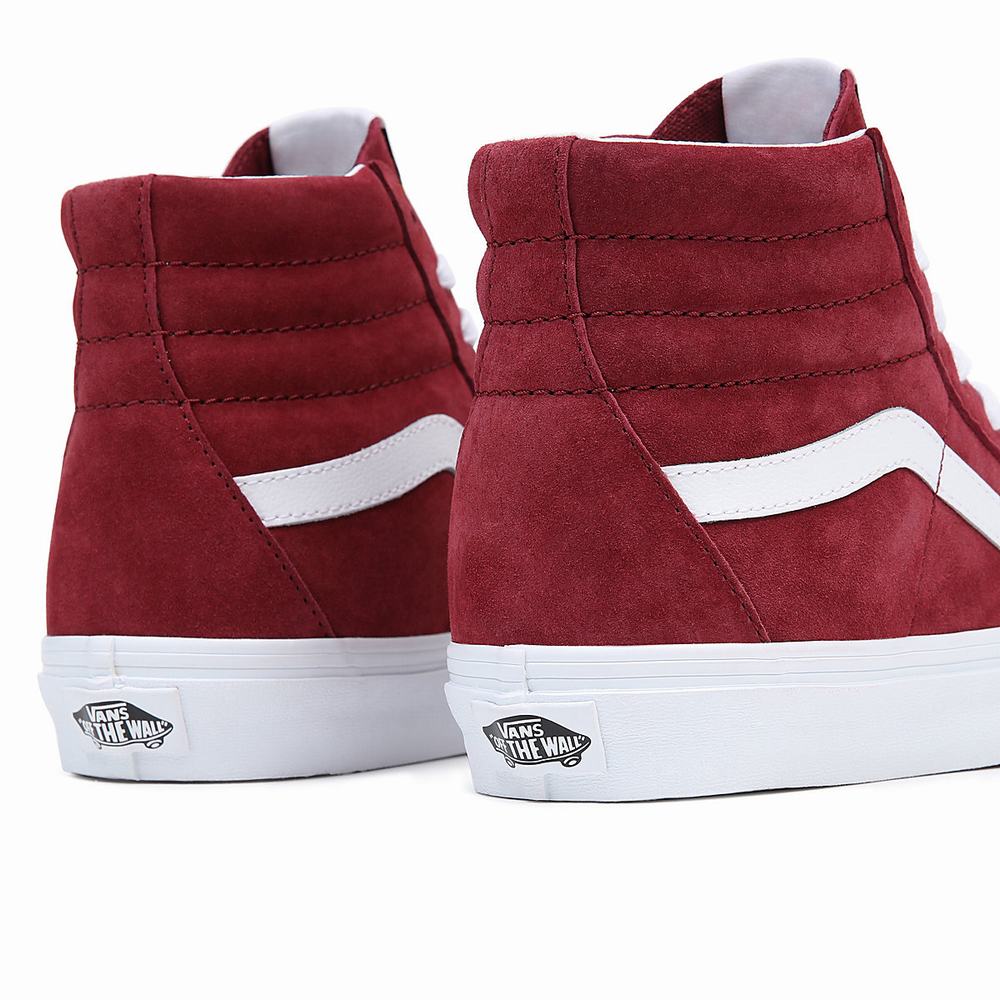 Tenis Botas Vans Sk8-Hi Hombre Rojas | XCT047621