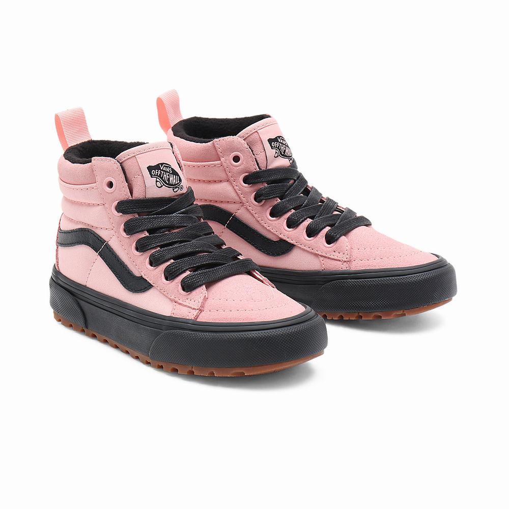 Tenis Botas Vans Sk8-Hi MTE-1 (4-8 years) Niños Rosas | EVD361597