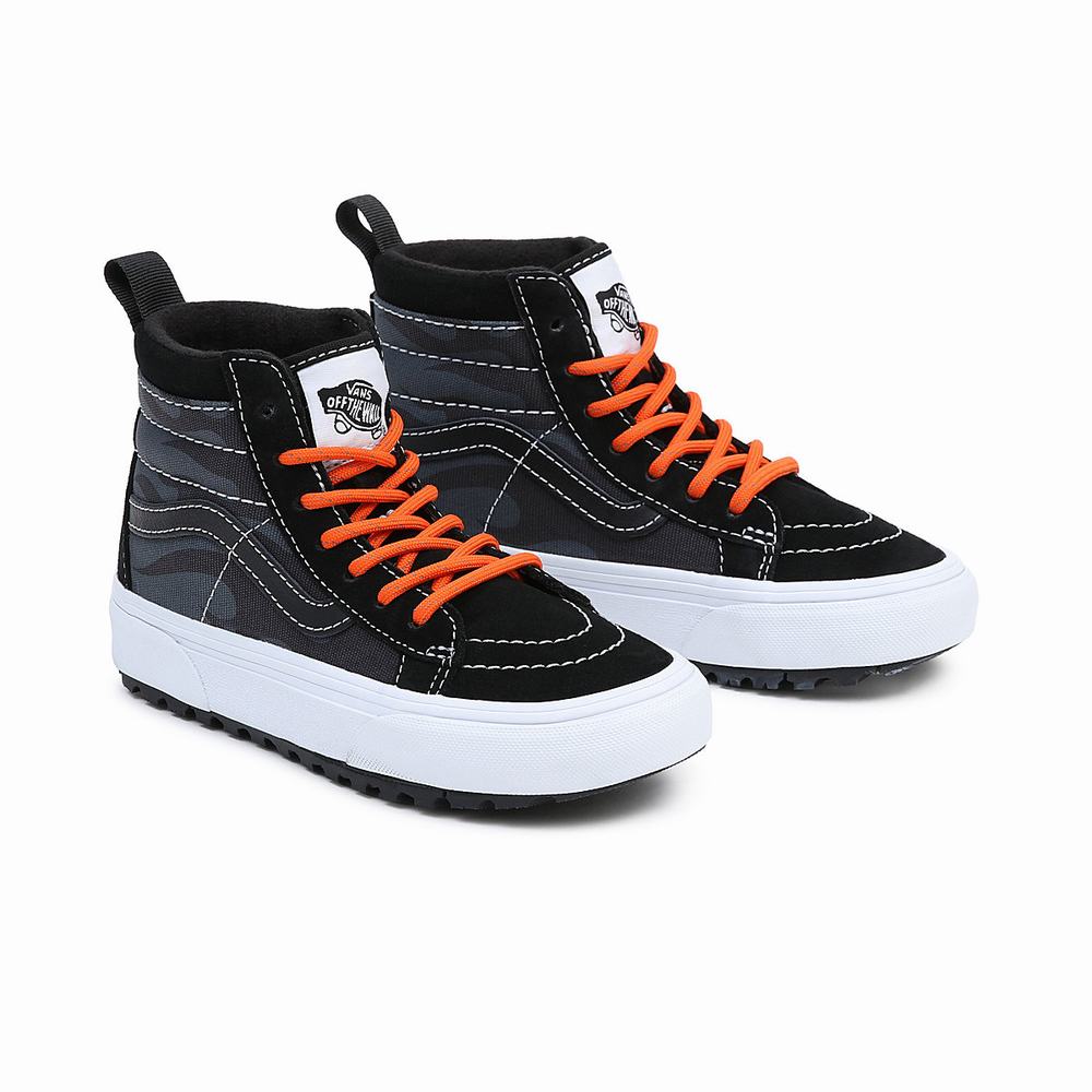 Tenis Botas Vans Sk8-Hi MTE-1 (4-8 years) Niños Negras/Gris | SMW740256