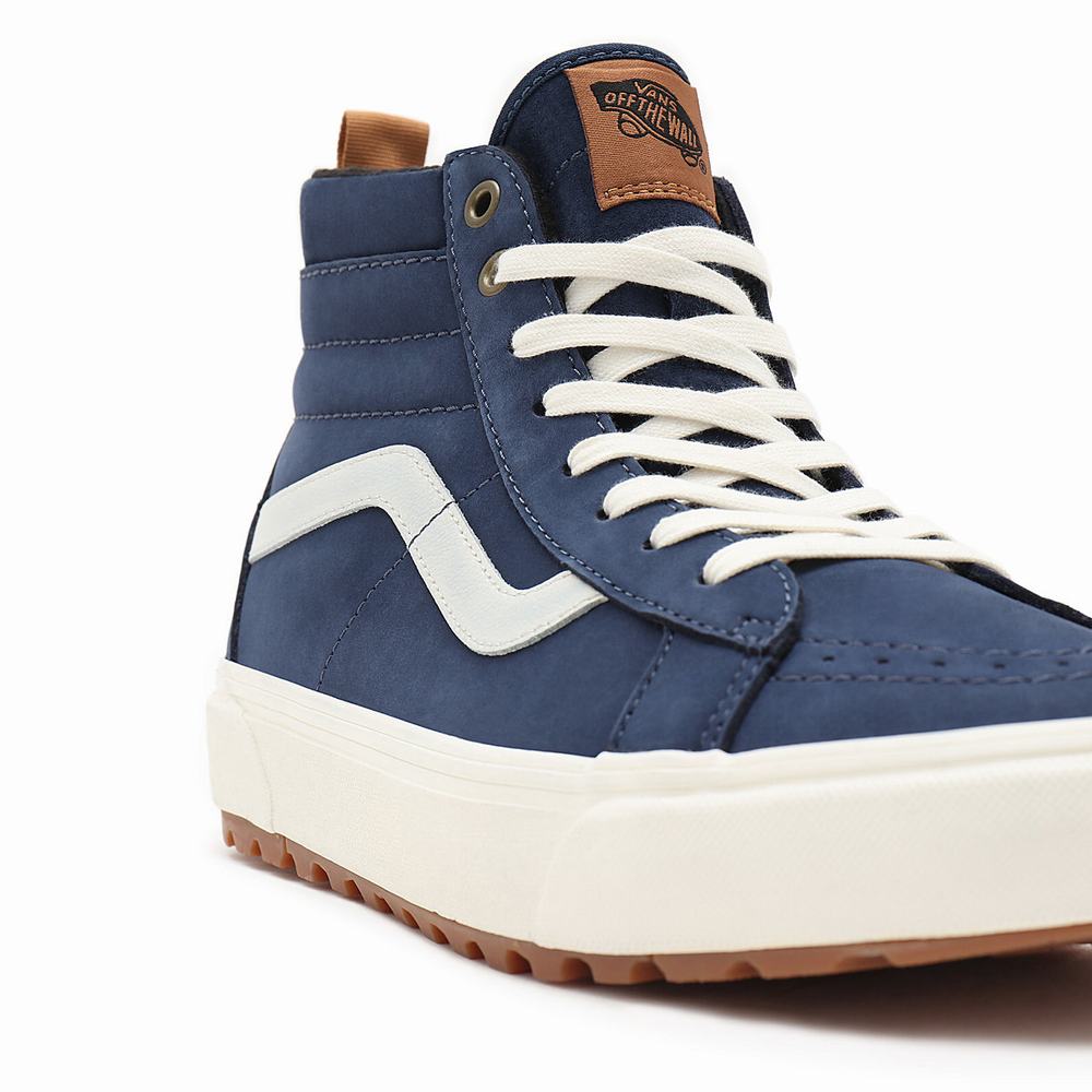 Tenis Botas Vans Sk8-Hi MTE-1 Hombre Azules | OSA138427