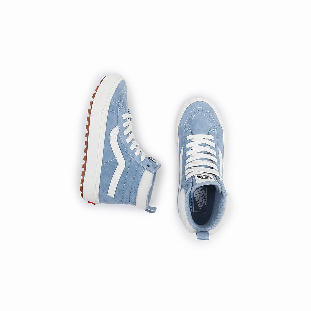 Tenis Botas Vans Sk8-Hi MTE-1 Hombre Azules | UHB604825