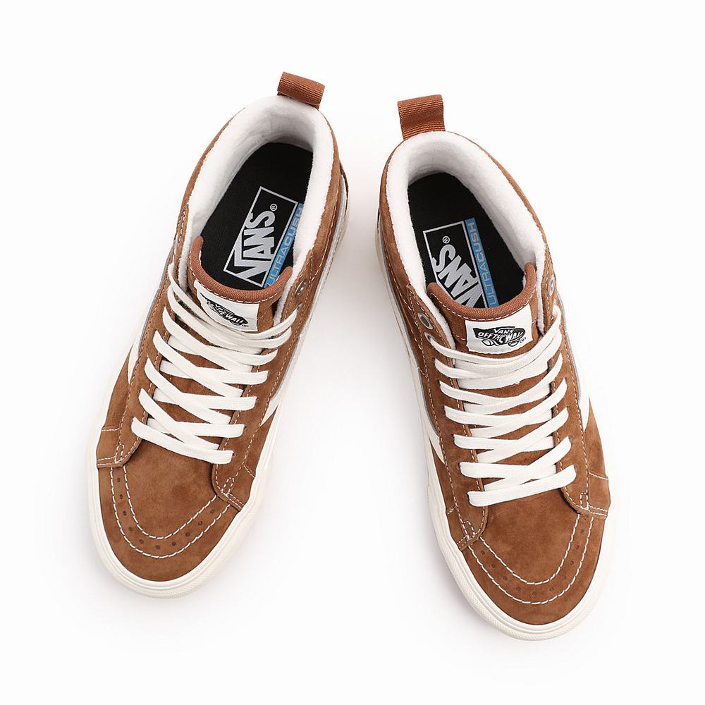 Tenis Botas Vans Sk8-Hi MTE-1 Hombre Marrones | ITV972640