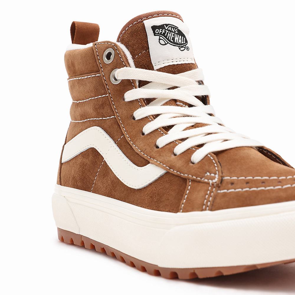 Tenis Botas Vans Sk8-Hi MTE-1 Hombre Marrones | ITV972640