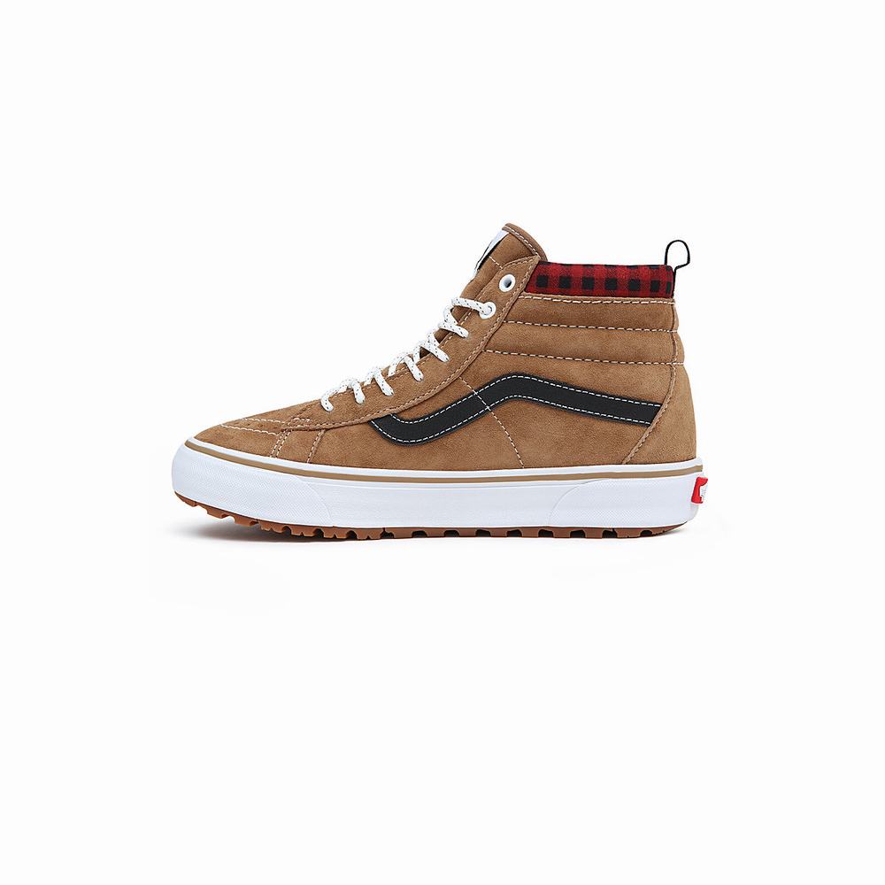 Tenis Botas Vans Sk8-Hi MTE-1 Hombre Marrones | QYJ670983