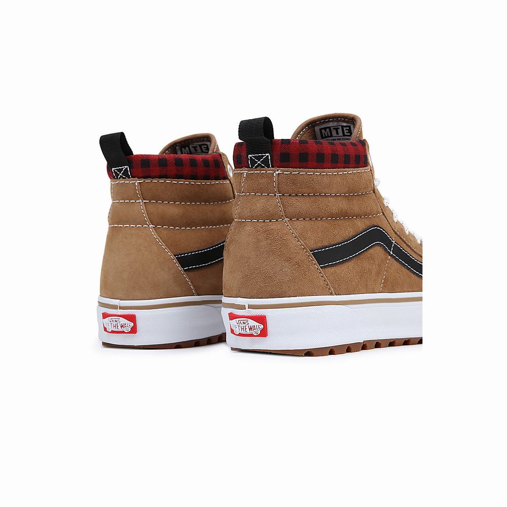 Tenis Botas Vans Sk8-Hi MTE-1 Hombre Marrones | QYJ670983