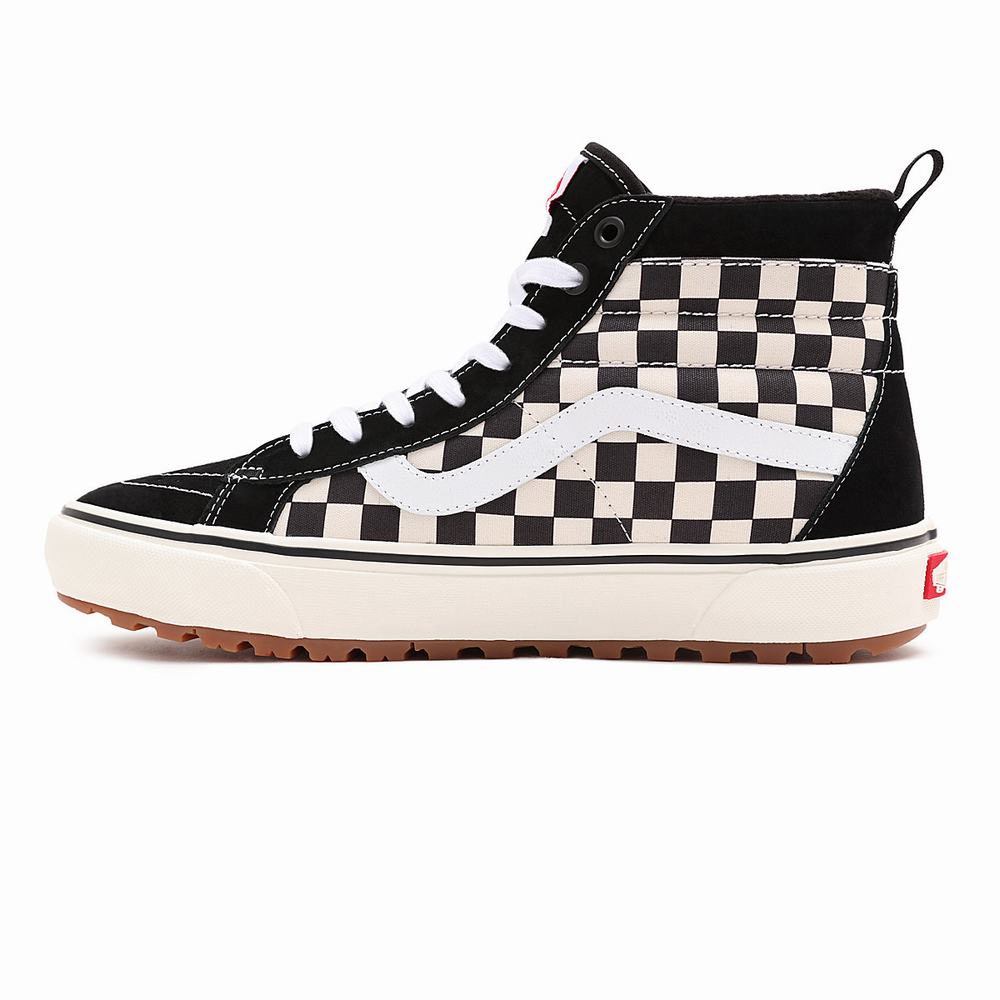 Tenis Botas Vans Sk8-Hi MTE-1 Hombre Negras/Blancas | JBL396142