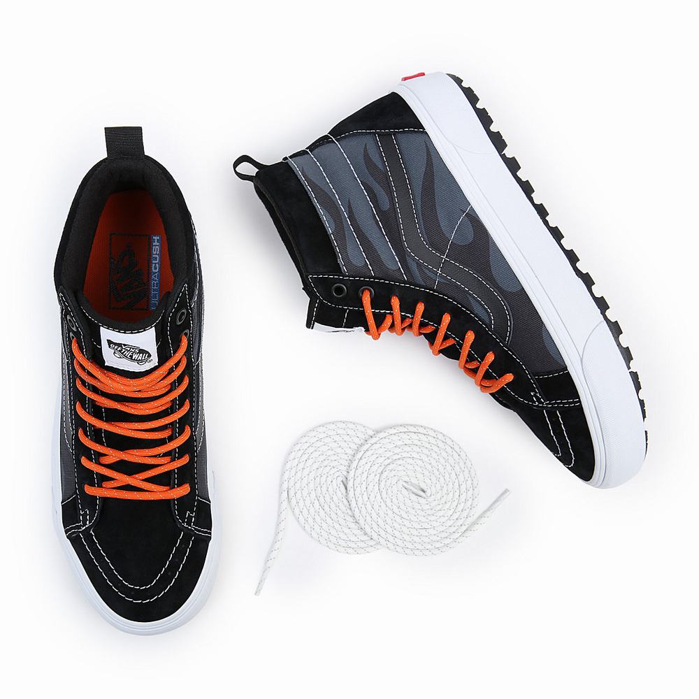 Tenis Botas Vans Sk8-Hi MTE-1 Hombre Negras/Gris | XVP049352