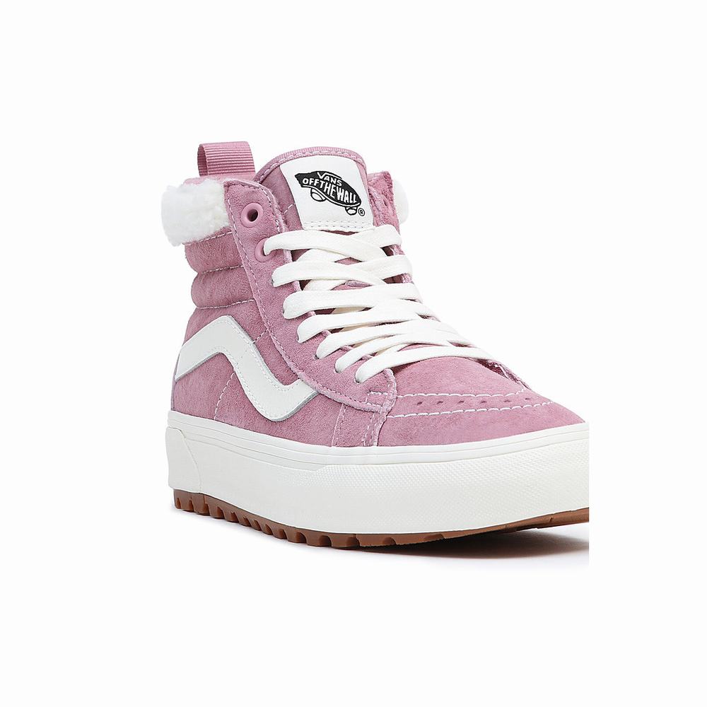 Tenis Botas Vans Sk8-Hi MTE-1 Hombre Rosas | EAH984671