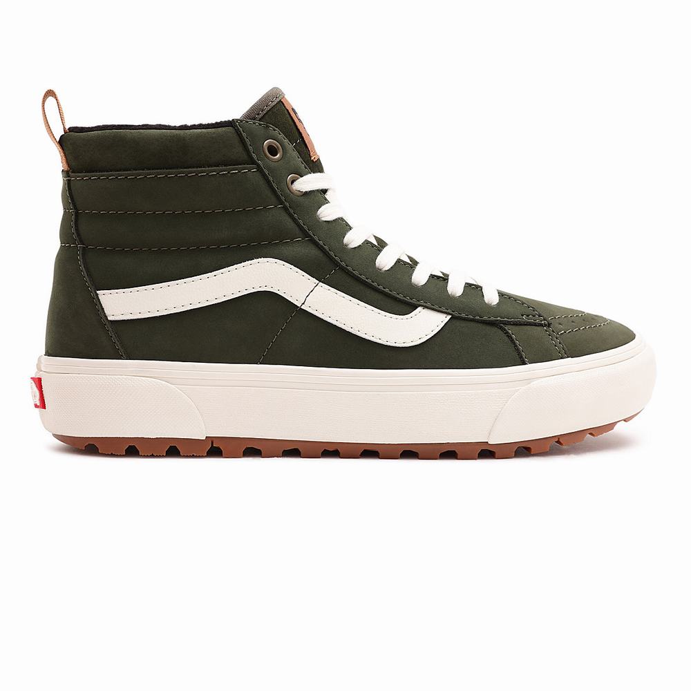 Tenis Botas Vans Sk8-Hi MTE-1 Hombre Verde | ZFO596214