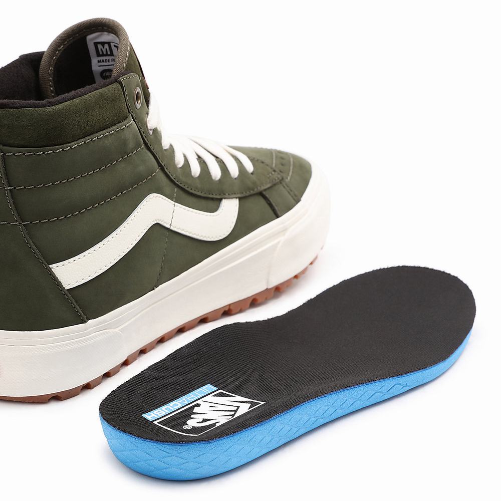 Tenis Botas Vans Sk8-Hi MTE-1 Hombre Verde | ZFO596214