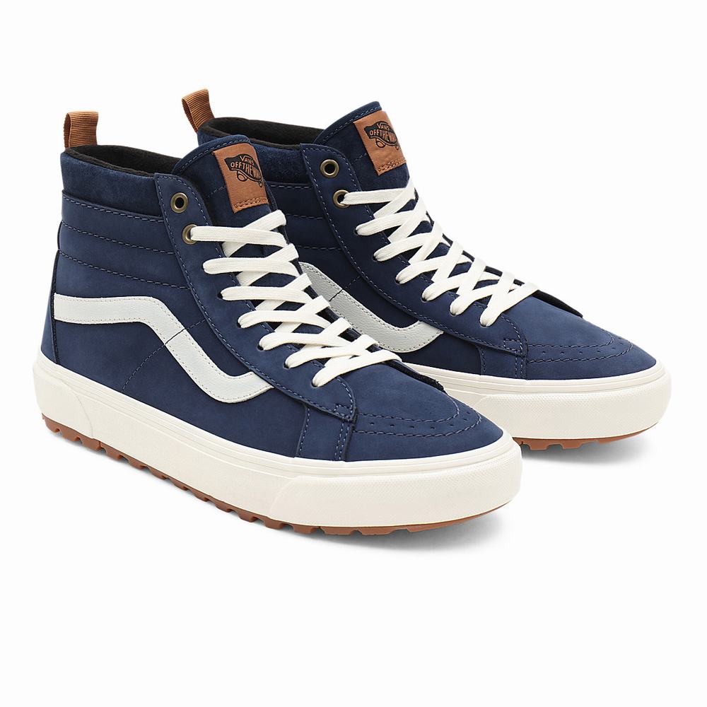 Tenis Botas Vans Sk8-Hi MTE-1 Mujer Azules | CAW540396