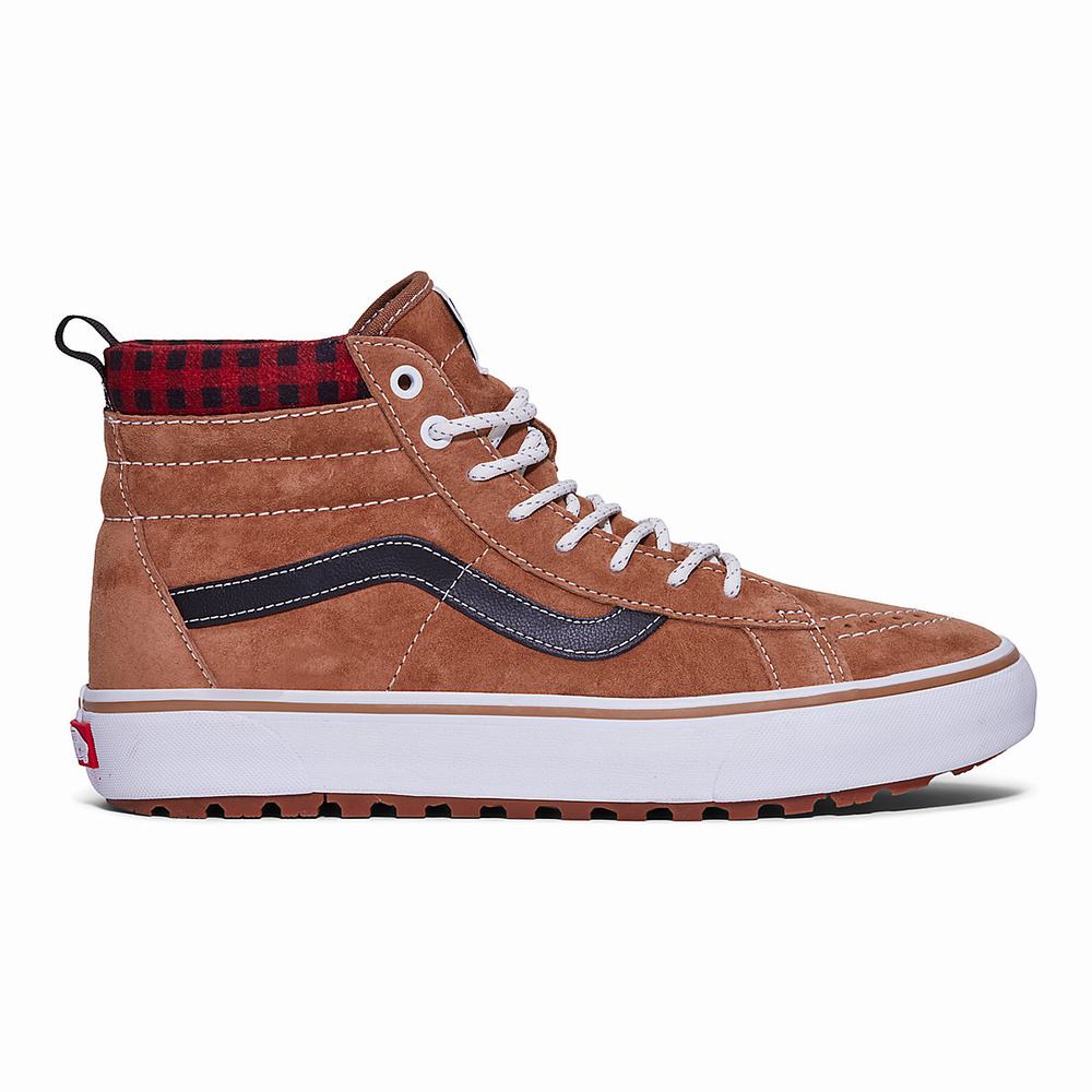 Tenis Botas Vans Sk8-Hi MTE-1 Mujer Marrones | NCU098167