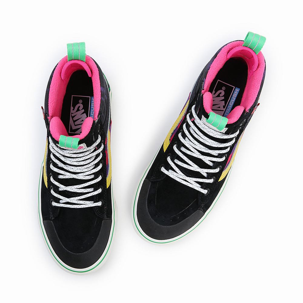 Tenis Botas Vans Sk8-Hi MTE-2 Mujer Negras/Rosas | CAJ124385