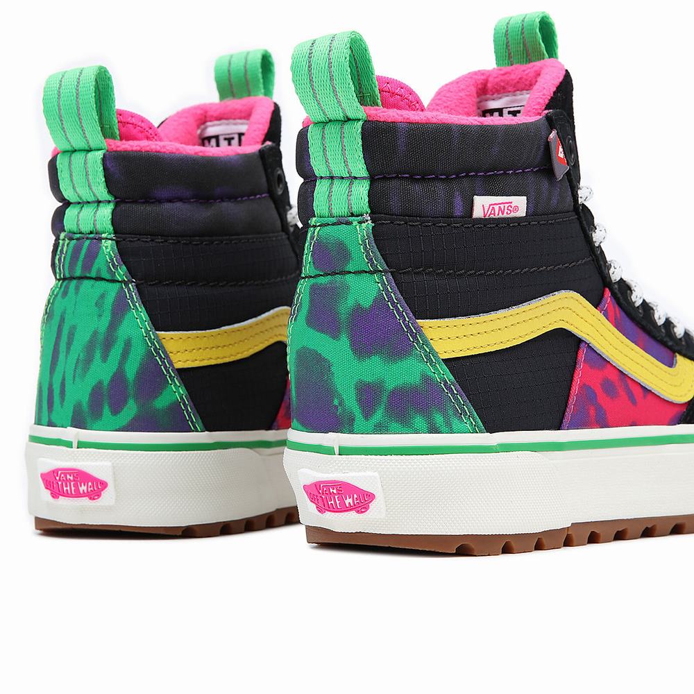 Tenis Botas Vans Sk8-Hi MTE-2 Mujer Negras/Rosas | CAJ124385