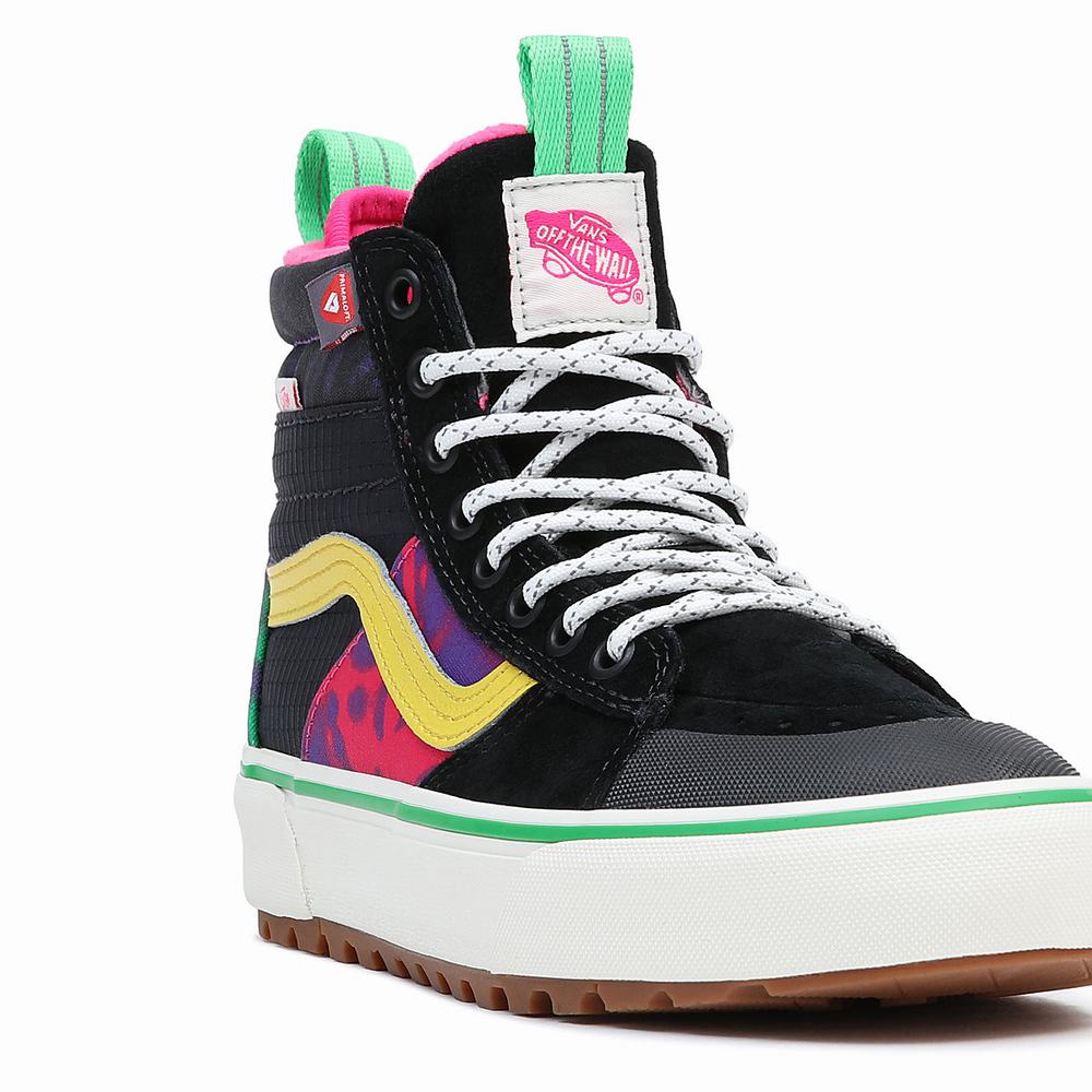 Tenis Botas Vans Sk8-Hi MTE-2 Mujer Negras/Rosas | CAJ124385