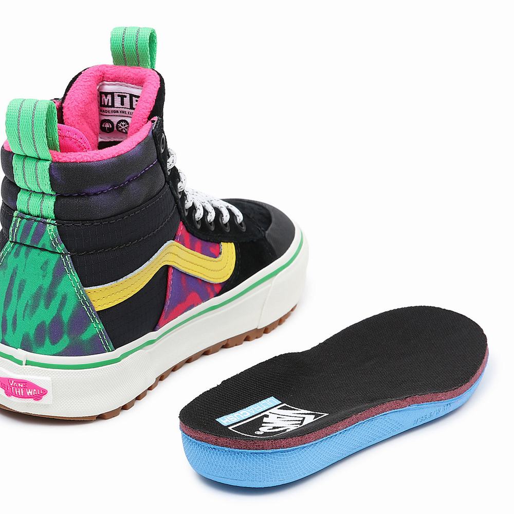 Tenis Botas Vans Sk8-Hi MTE-2 Mujer Negras/Rosas | CAJ124385