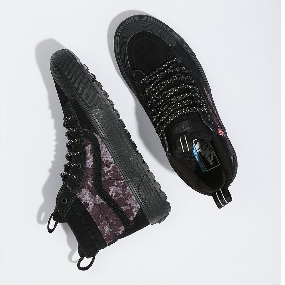 Tenis Botas Vans Sk8-Hi MTE-2 Mujer Negras/Multicolor | HFG546281