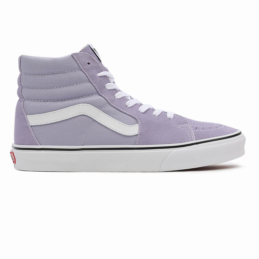 Tenis Botas Vans Sk8-Hi Mujer Moradas | BCE859217