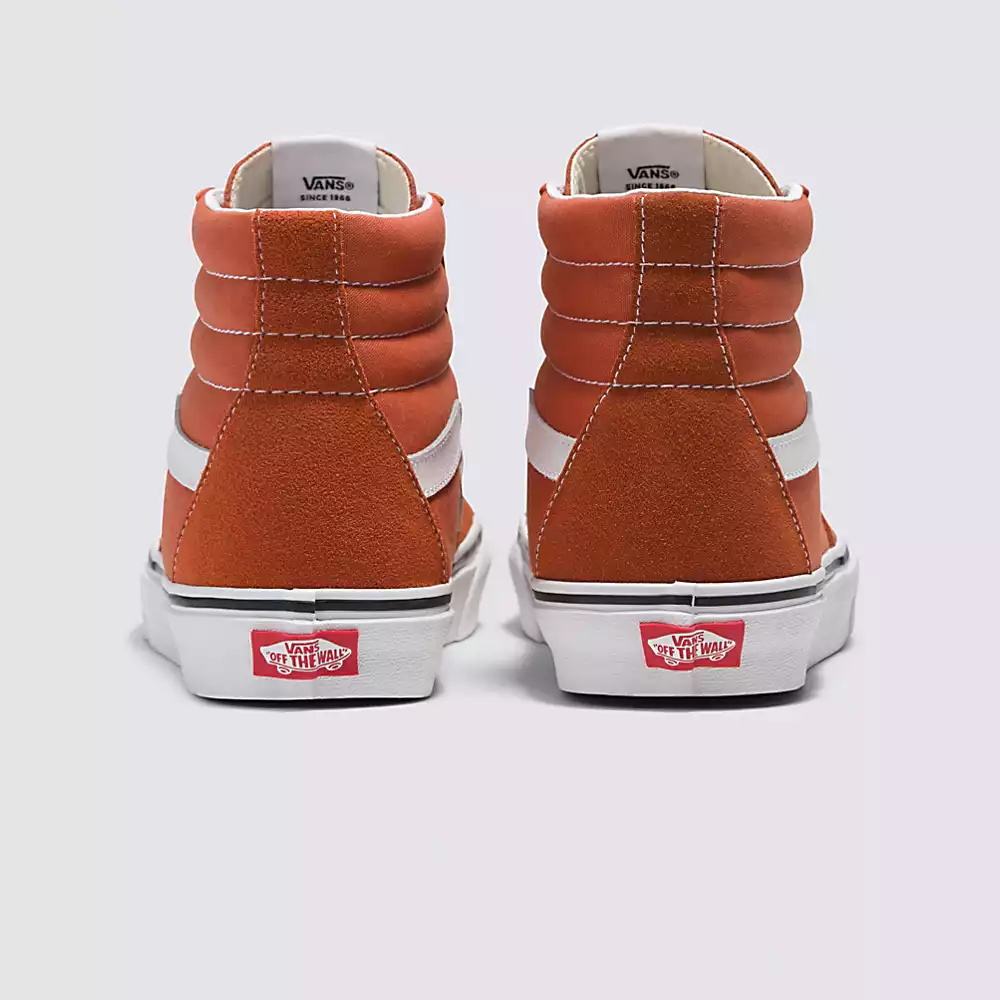 Tenis Botas Vans Sk8-Hi Mujer Naranjas | GTQ518704