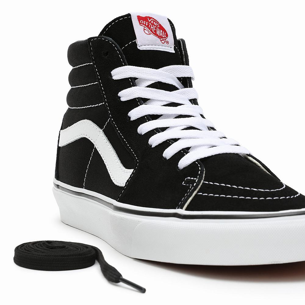 Tenis Botas Vans Sk8-Hi Mujer Negras | OYL935067