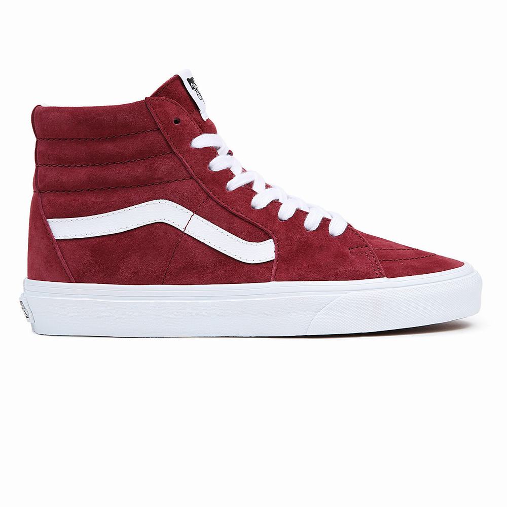 Tenis Botas Vans Sk8-Hi Mujer Rojas | ZVA734156