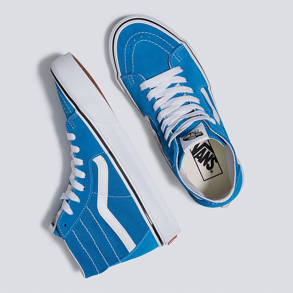 Tenis Botas Vans Sk8-Hi Tapered Hombre Azules | XNO623984