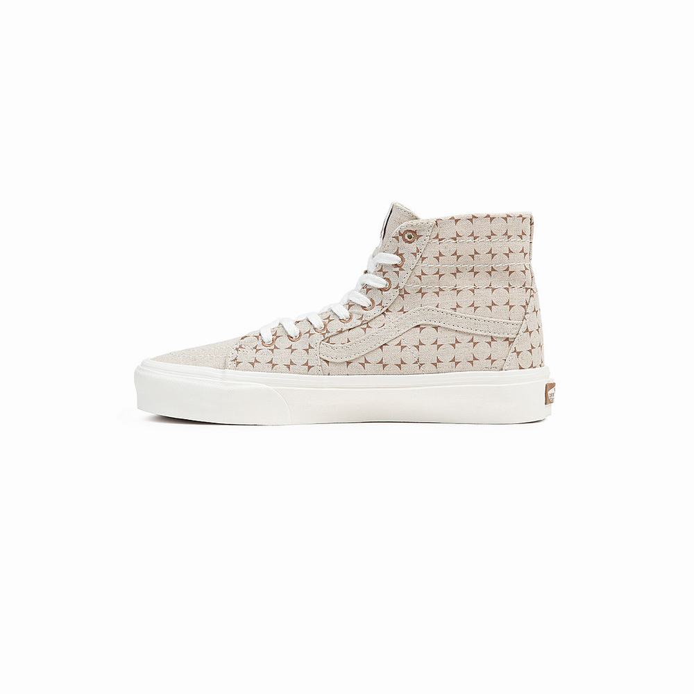 Tenis Botas Vans Sk8-Hi Tapered Hombre Beige | QIL587024