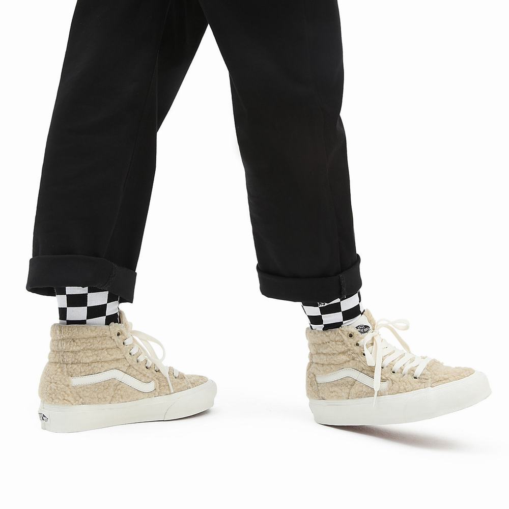 Tenis Botas Vans Sk8-Hi Tapered Hombre Beige | WBQ673184