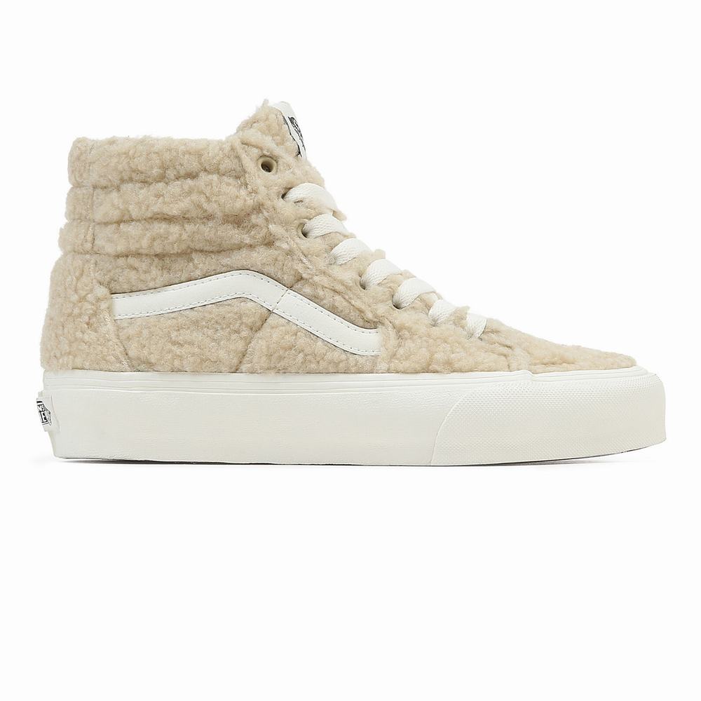 Tenis Botas Vans Sk8-Hi Tapered Hombre Beige | WBQ673184