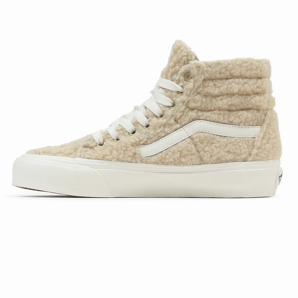 Tenis Botas Vans Sk8-Hi Tapered Hombre Beige | WBQ673184