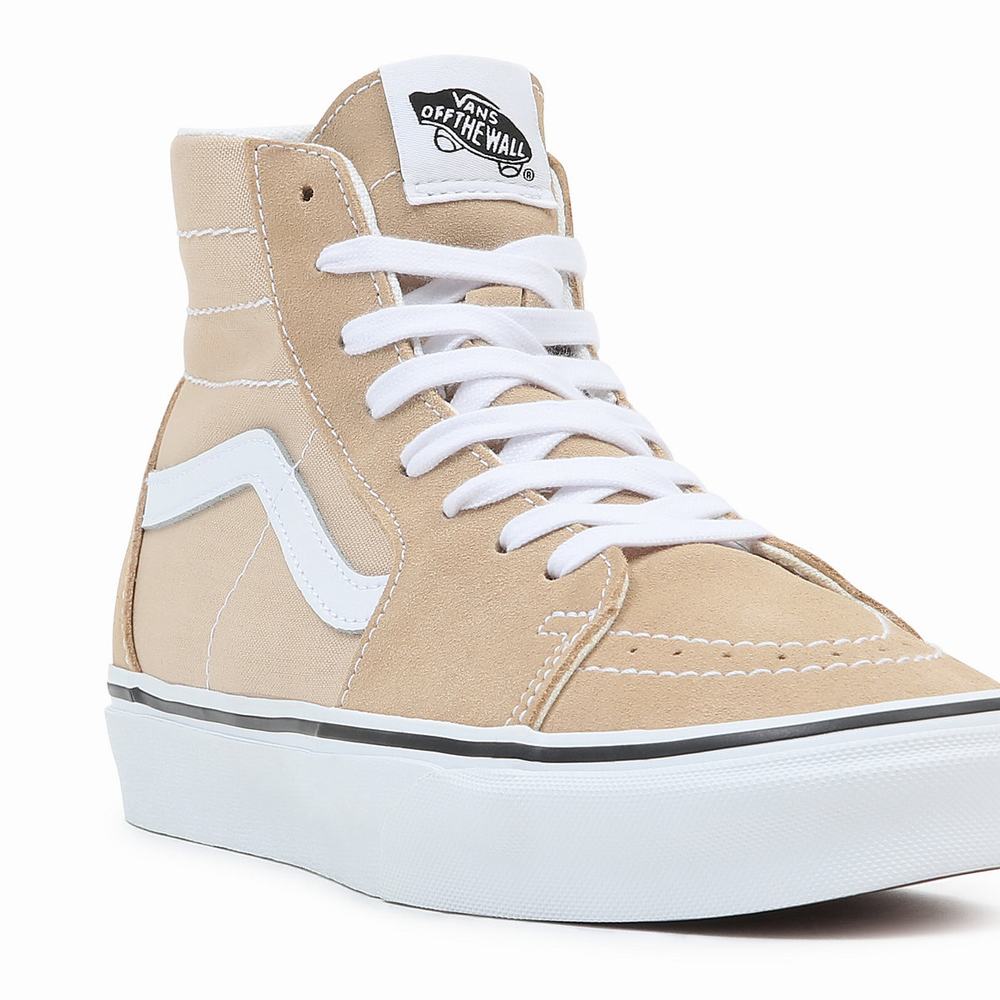 Tenis Botas Vans Sk8-Hi Tapered Hombre Blancas/Beige | ZQV471928