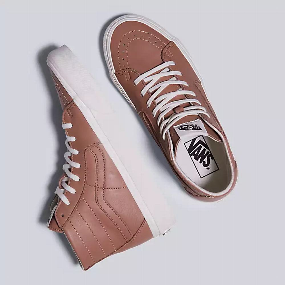 Tenis Botas Vans Sk8-Hi Tapered Hombre Marrones | GHP273946