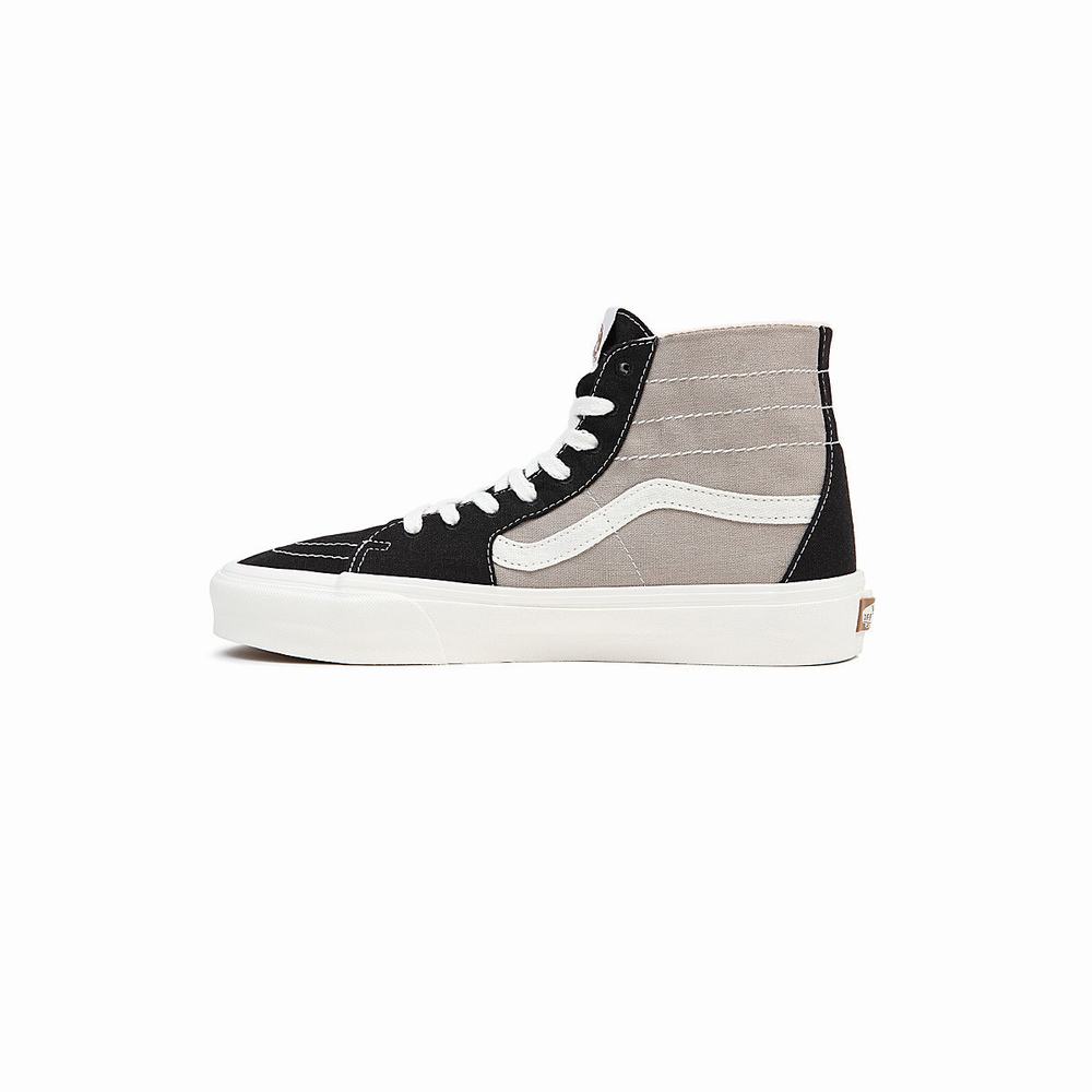 Tenis Botas Vans Sk8-Hi Tapered Hombre Negras/Gris | QET618370