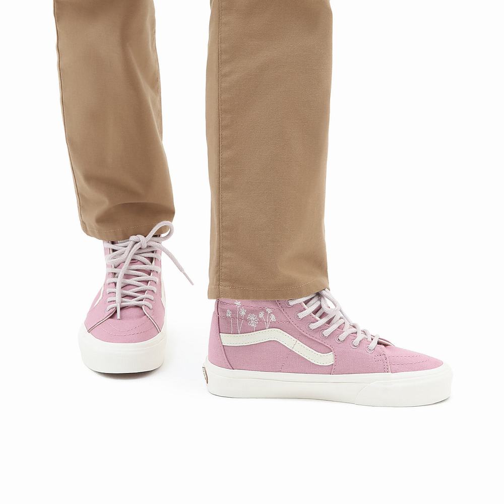 Tenis Botas Vans Sk8-Hi Tapered Hombre Rosas | GHW056947