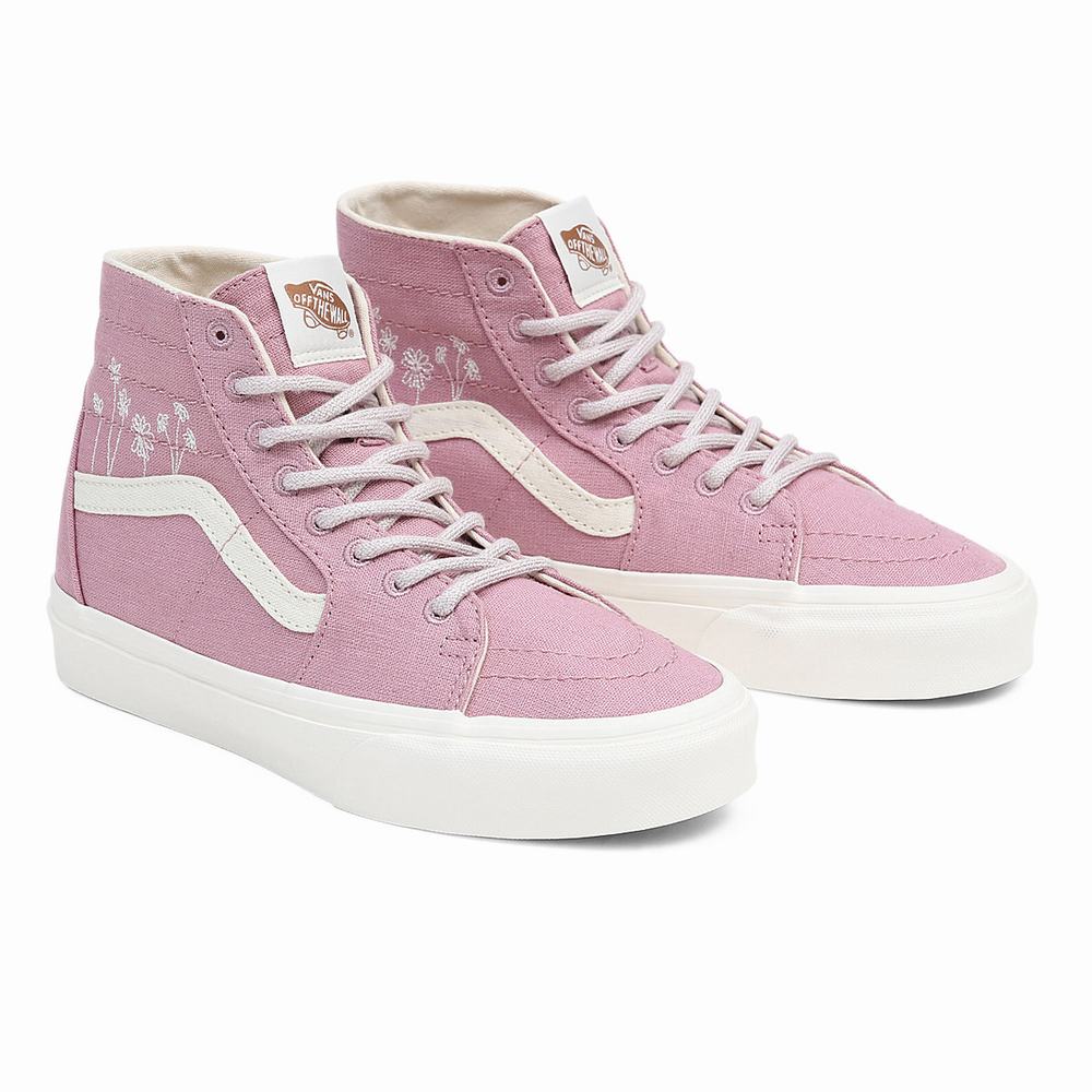 Tenis Botas Vans Sk8-Hi Tapered Hombre Rosas | GHW056947