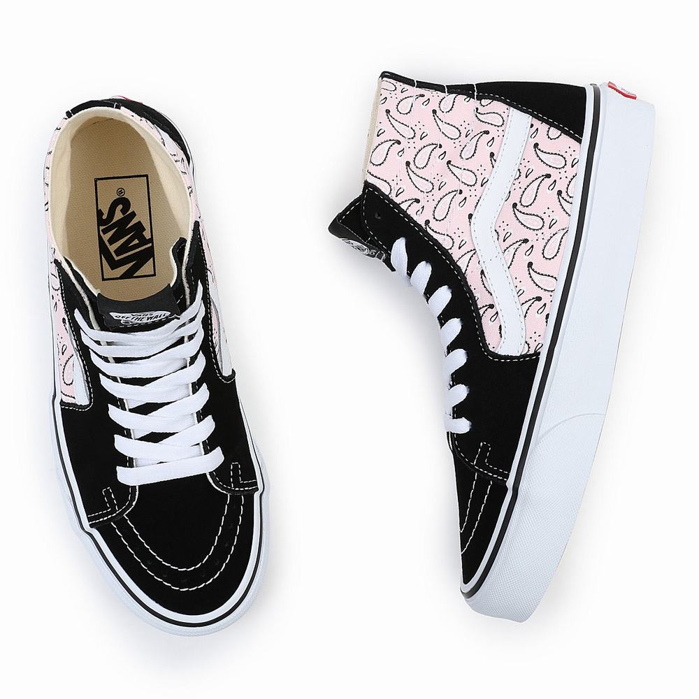 Tenis Botas Vans Sk8-Hi Tapered Hombre Rosas | RIM104352