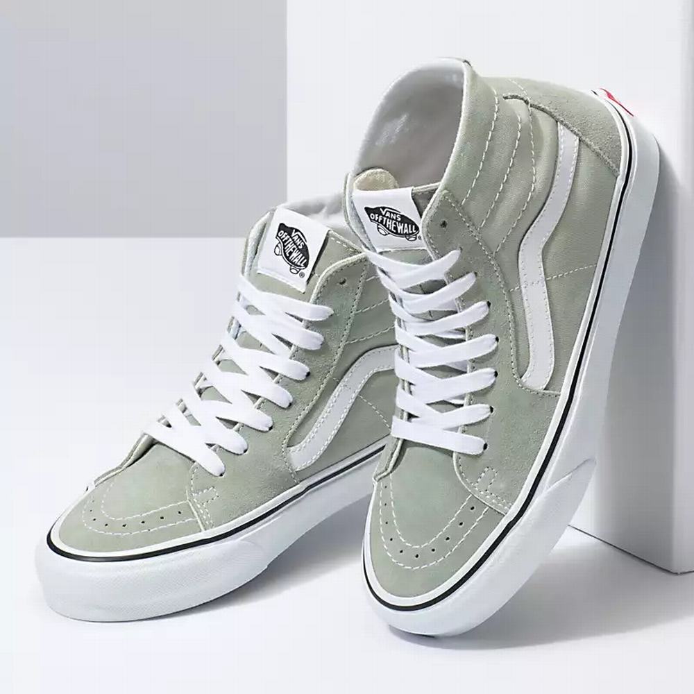 Tenis Botas Vans Sk8-Hi Tapered Hombre Verde | FBT360514