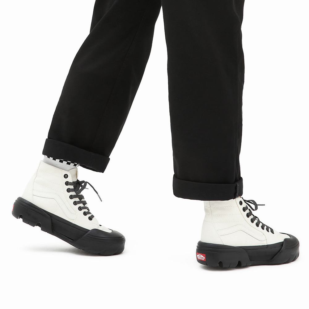 Tenis Botas Vans Sk8-Hi Tapered Modular Hombre Blancas | AQX071635