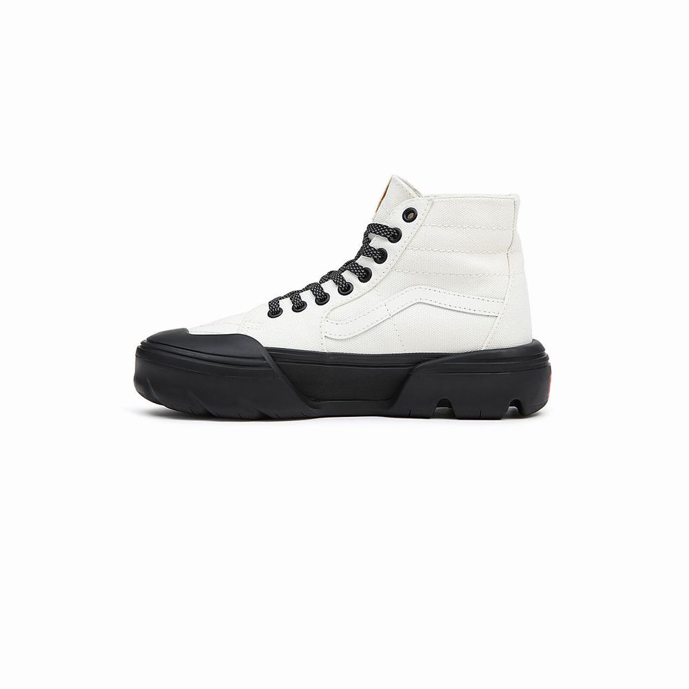 Tenis Botas Vans Sk8-Hi Tapered Modular Hombre Blancas | AQX071635