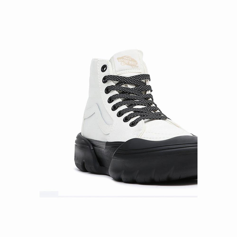 Tenis Botas Vans Sk8-Hi Tapered Modular Hombre Blancas | AQX071635