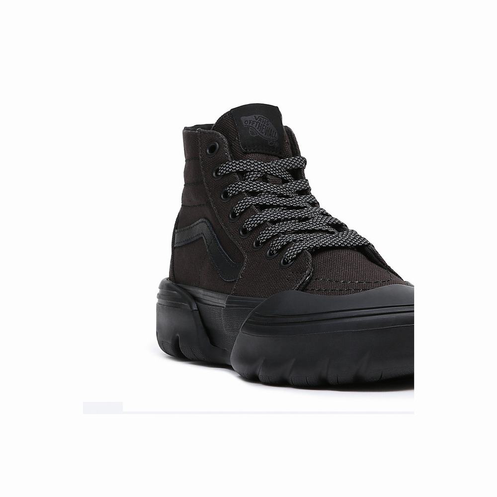 Tenis Botas Vans Sk8-Hi Tapered Modular Hombre Negras | CRA895216